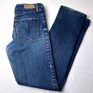 Levi's Womens Low Rise Bold Curve Classic Boot Cut Jeans Size 27/4 Medium Wash